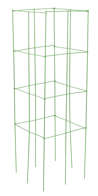 Panacea Four-Panel Tomato Towers, Green, 47"H, Pack of 10