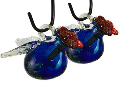 Parasol Pixie Hummingbird Feeders, Blue, 4 oz., Pack of 2