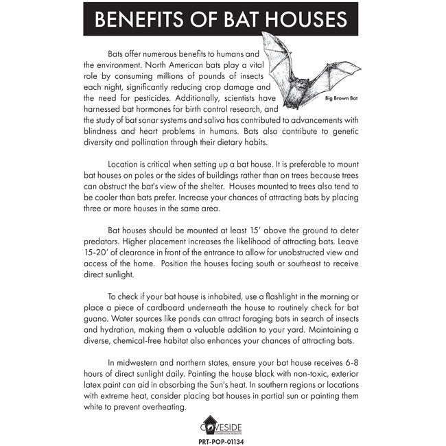 Mini Bat House Bundle by Prime Retreat