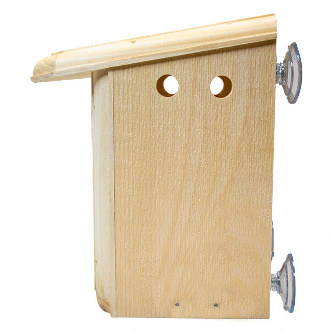 Window Nest Box with Nest Lift by Prime Retreat