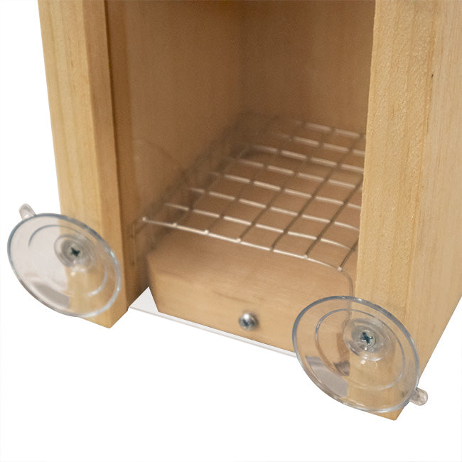 Window Nest Box with Nest Lift by Prime Retreat