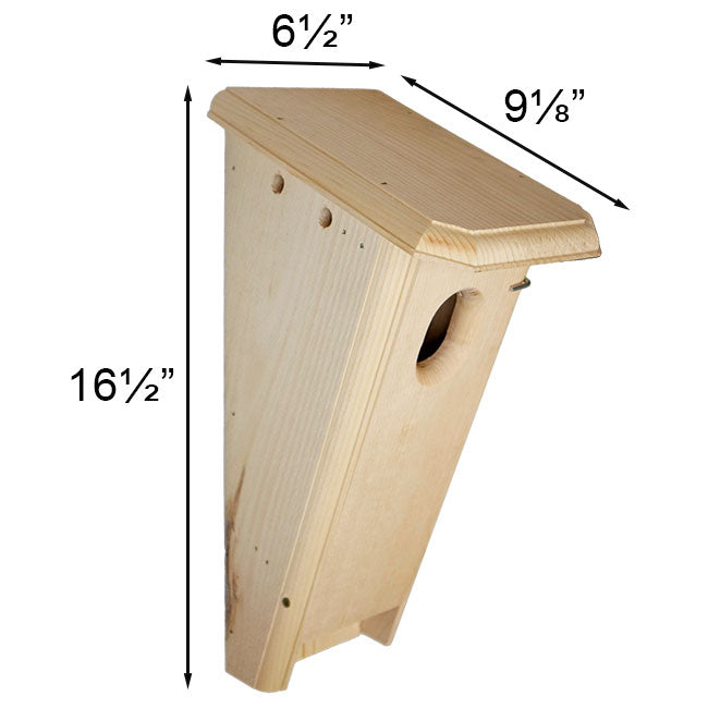 Slant-Front Bluebird Boxes & Poles by Prime Retreat