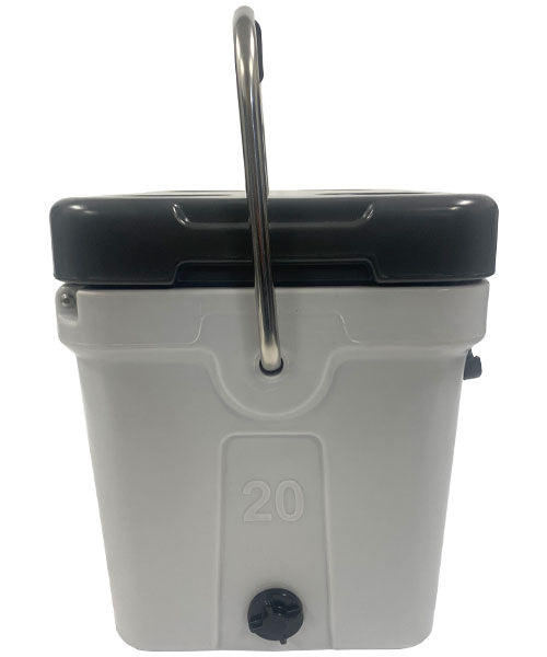 Mammoth Cruiser Cooler, Light & Dark Gray, 17 Quarts