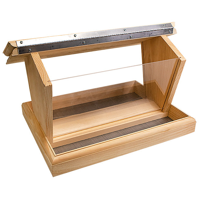 Coveside Hopper Feeder & Waste Free Seed by Prime Retreat