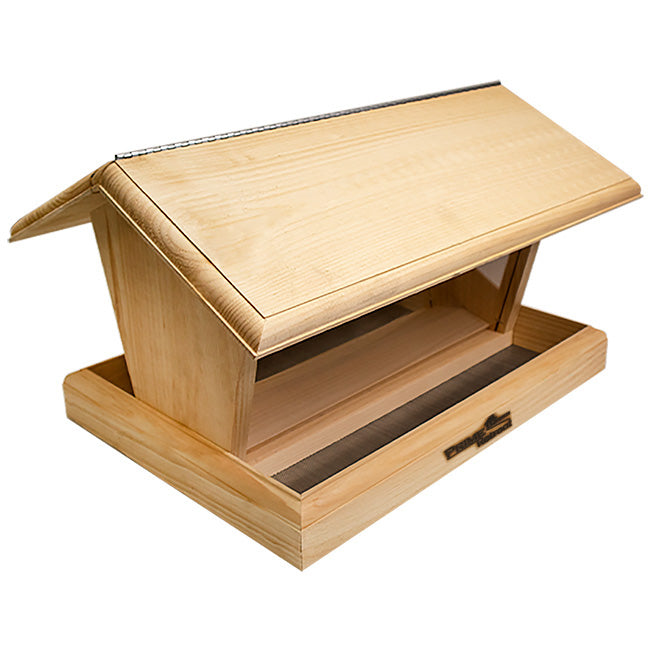 DIY Large Hopper Feeder by Prime Retreat