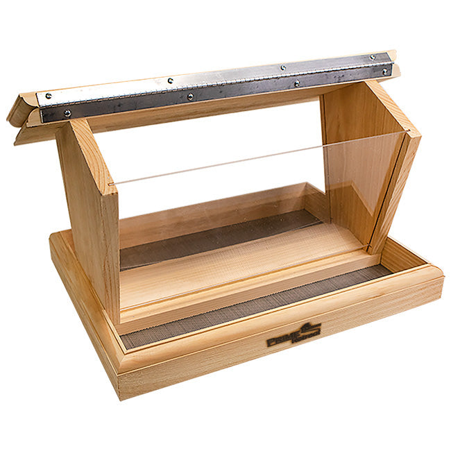 DIY Large Hopper Feeder by Prime Retreat