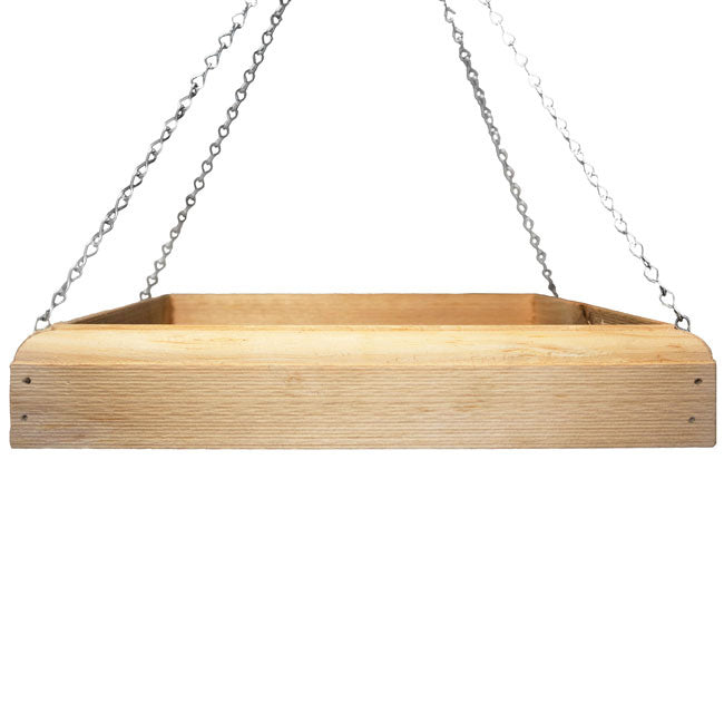Hanging Bird Feeder Tray and 5 lbs. Deluxe Fruit Blend Seed