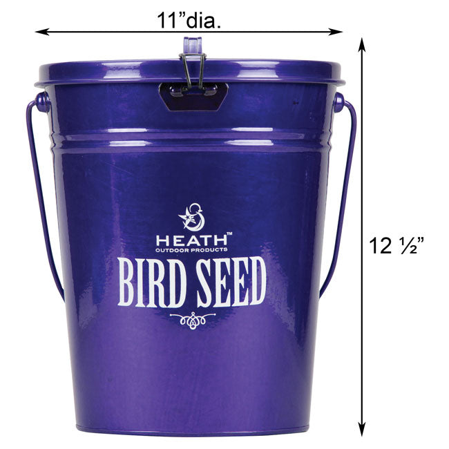 Heath Bird Seed Storage Container & 10 lbs. Divine Blend