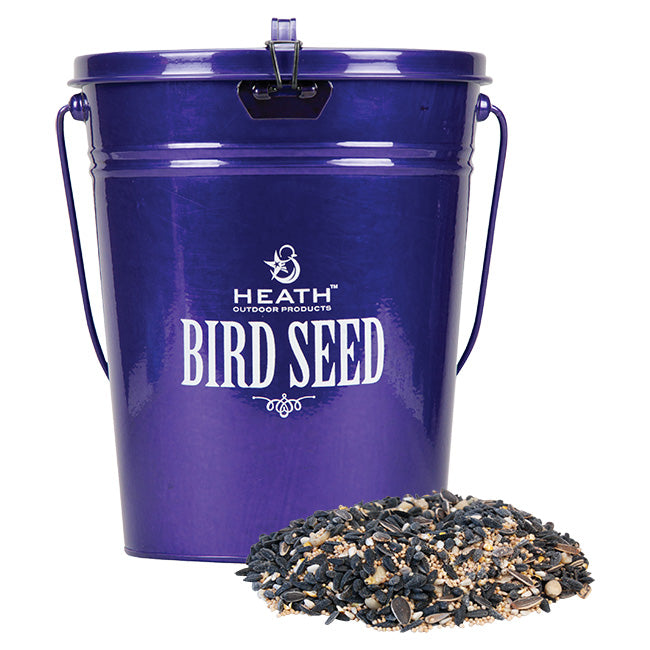 Heath Bird Seed Storage Container & 10 lbs. Divine Blend