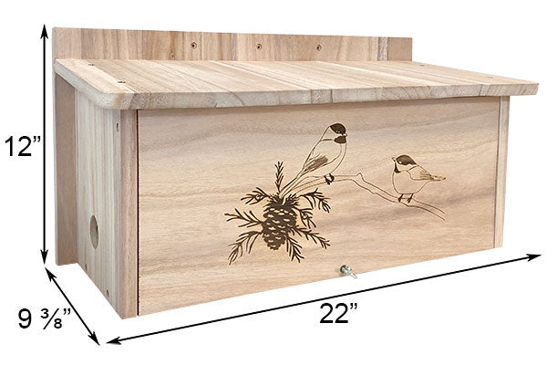 Horizontal Winter Roost by Prime Retreat