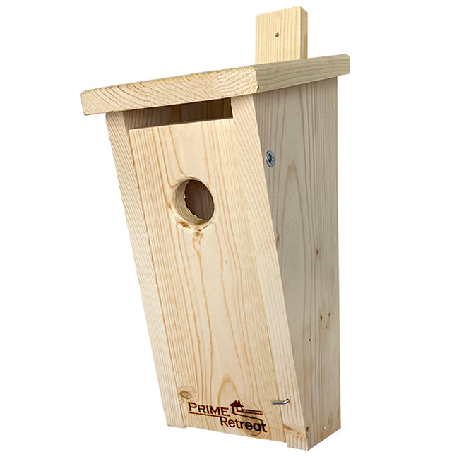 Slant-Front Bluebird Houses w/Predator Guards & Book Bundle
