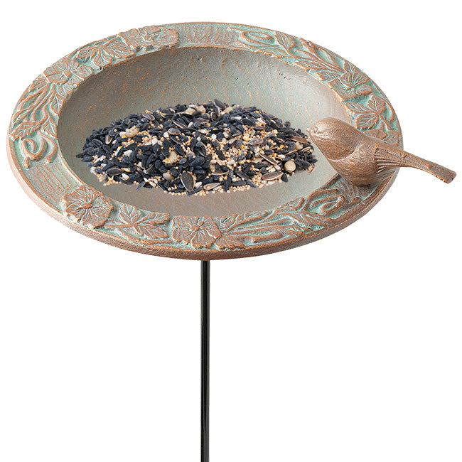 Whitehall Chickadee Garden Bird Feeder w/Divine Blend Seed