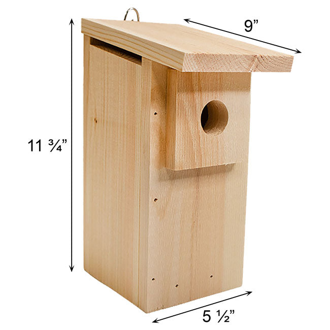Eastern Bluebird House DIY Kit with Nest Lift