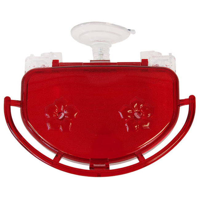 Gem Window Hummingbird Feeder w/Ant Moat by Prime Retreat