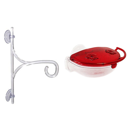 Gem Window Hummingbird Feeder w/Hanger Kit by Prime Retreat
