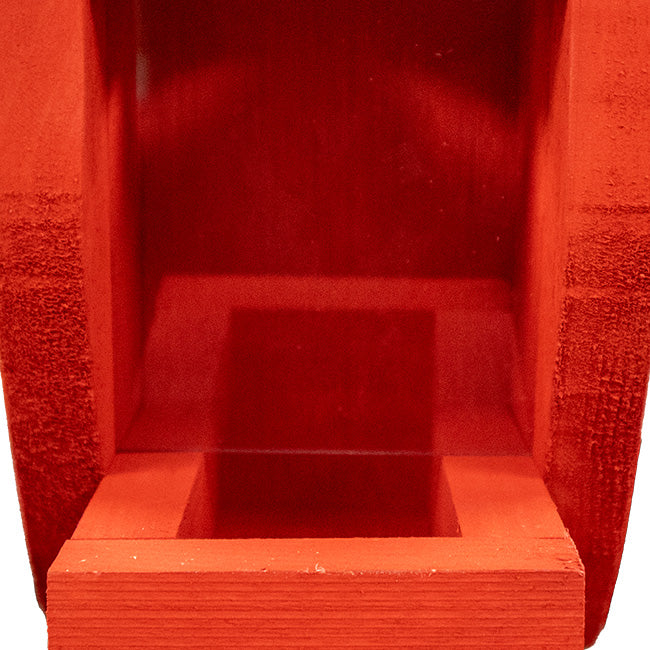 Cardinal Shaped Bird Feeder by Prime Retreat