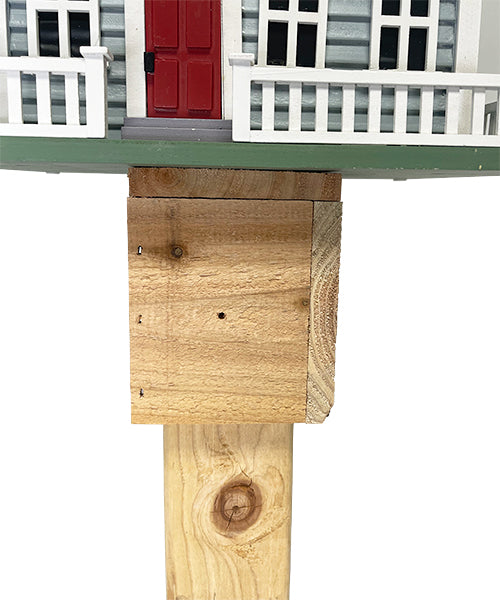 Cedar Post Cap Mounting Bracket for a 4 x 4 by Prime Retreat