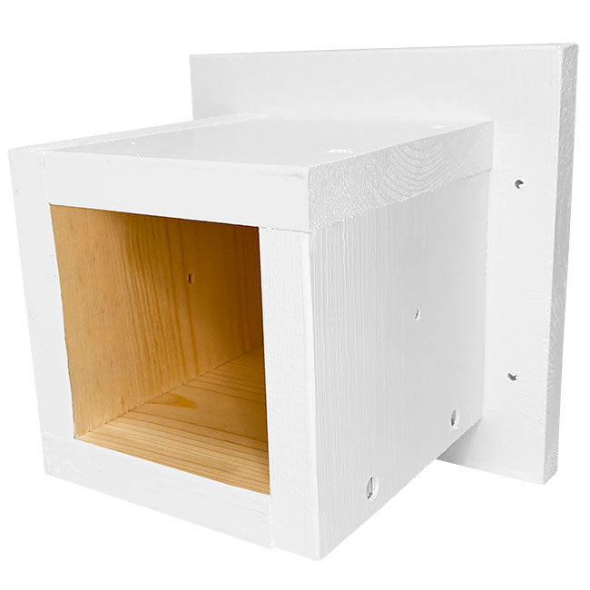 White 4 x 4 Post Mounting Bracket by Prime Retreat