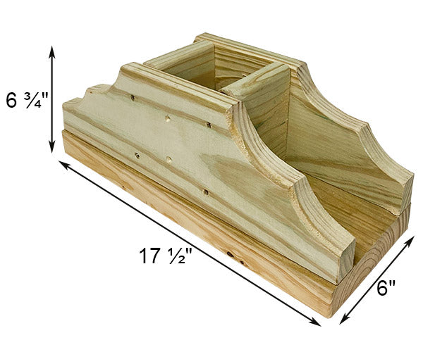 Pine Mailbox Mount by Prime Retreat