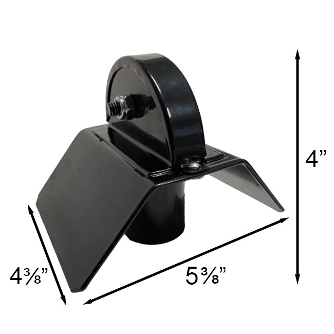 Steel Pulley Topper for Galvanized Pole by Prime Retreat