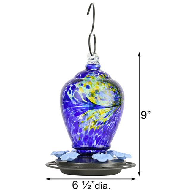 Artisan Spring Rain Hummingbird Feeder and Rain Guard Kit