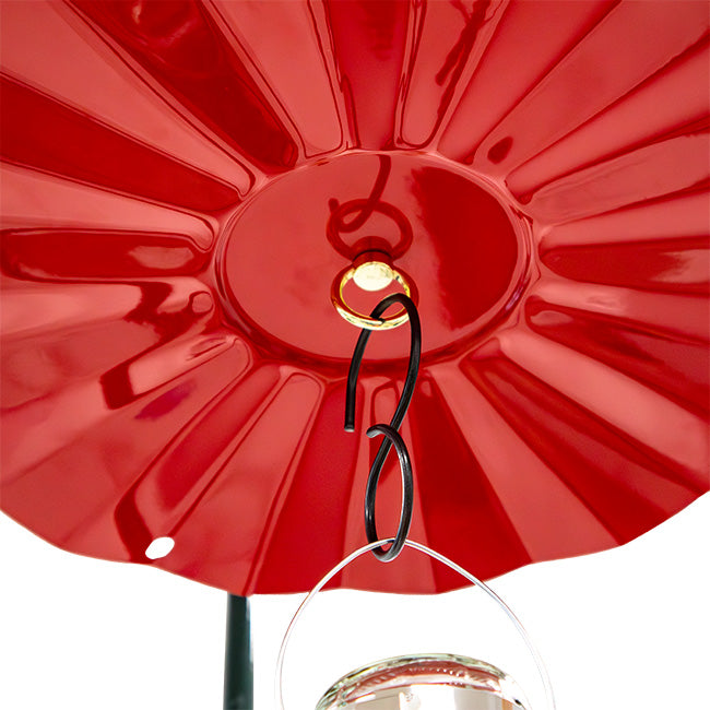 Artisan Spring Rain Hummingbird Feeder and Rain Guard Kit