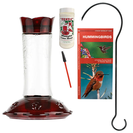 Beginning Hummingbird Feeding Kit by Prime Retreat