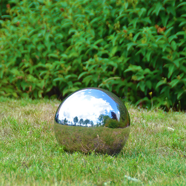 Stainless Steel Gazing Globe Assortment by Prime Retreat