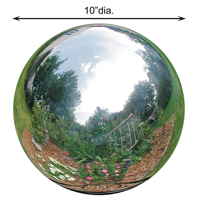 Stainless Steel Gazing Globe Assortment by Prime Retreat