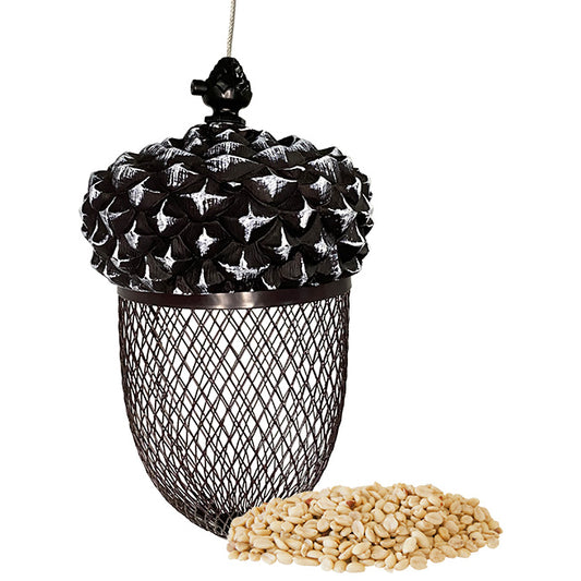 Sterling Acorn Peanut Mesh Bird Feeder with 5 lbs. Peanuts