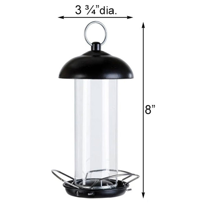 Peanut Tube and Hopper Bird Feeder Set with 10 lbs. Seed