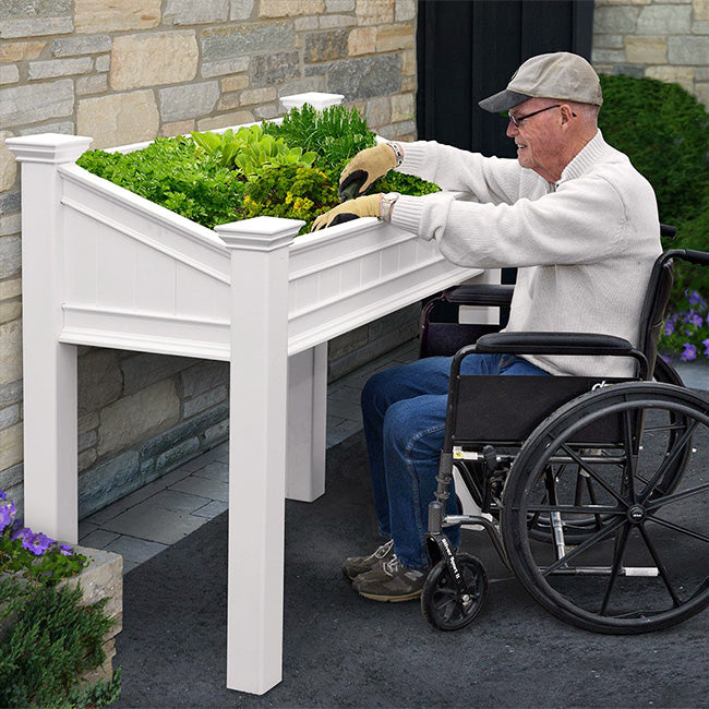 Liberty Raised Garden Bed with Trowel Kit by Prime Retreat