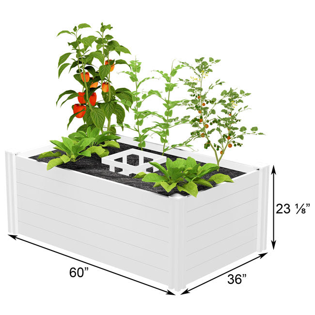 Classic Keyhole Garden Bed and Trowel by Prime Retreat