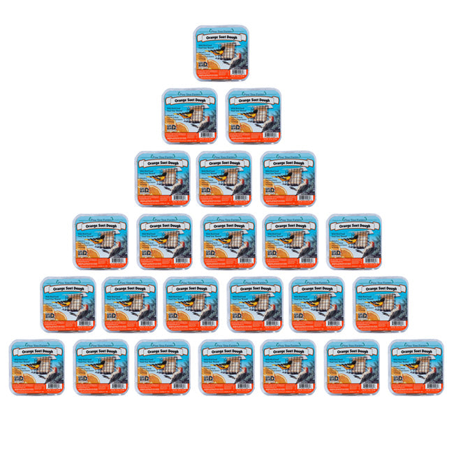 Pine Tree Farms Orange Suet Dough, 12 oz., Pack of 24