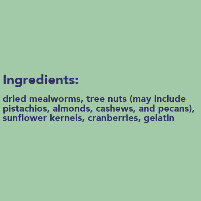Pine Tree Le Petit Mealworm Banquet Seed Cakes, Pack of 24
