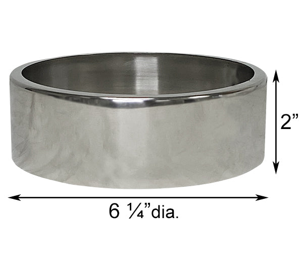Rome Stainless Steel 8" Gazing Ball and Trivet Riser Stand