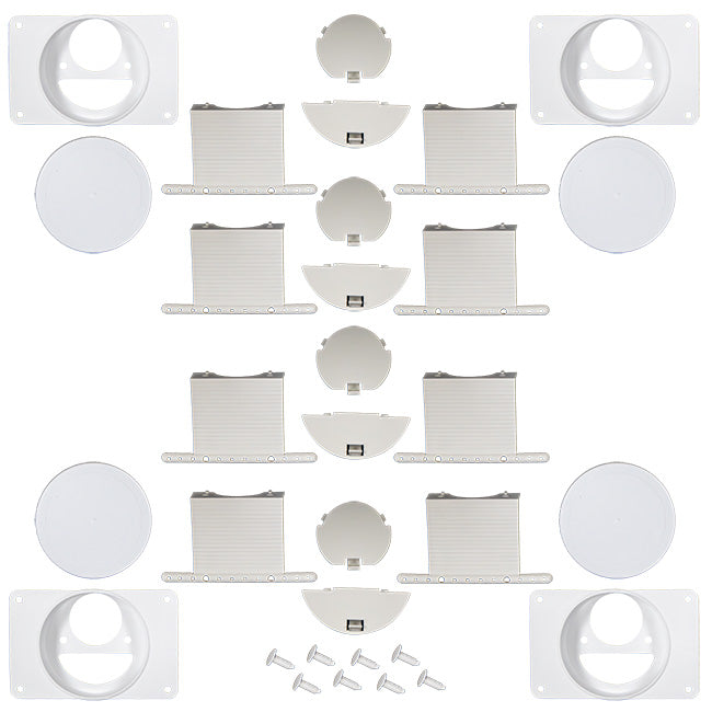 S&K Natural Gourd Martin House Kits, Pack of 4