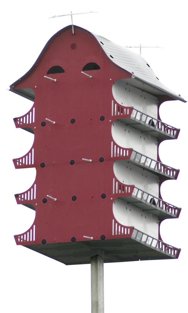 S&K Purple Martin Barn, 16 Room