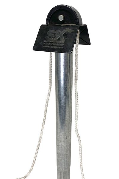 S&K Galvanized Steel Easy Pulley System Martin House Pole