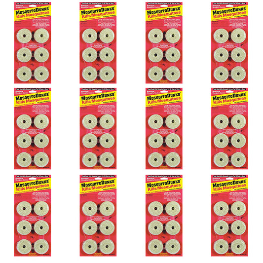 Summit 6 Count Slow Release Mosquito Dunks®, Case Pack of 12