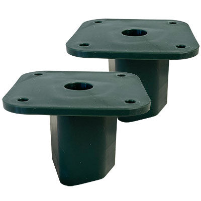 Songbird Essentials "T" Post Mounting Plates, Pack of 2