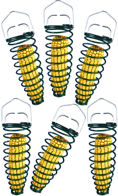 Stokes Corn Cob Feeders, Pack of 6