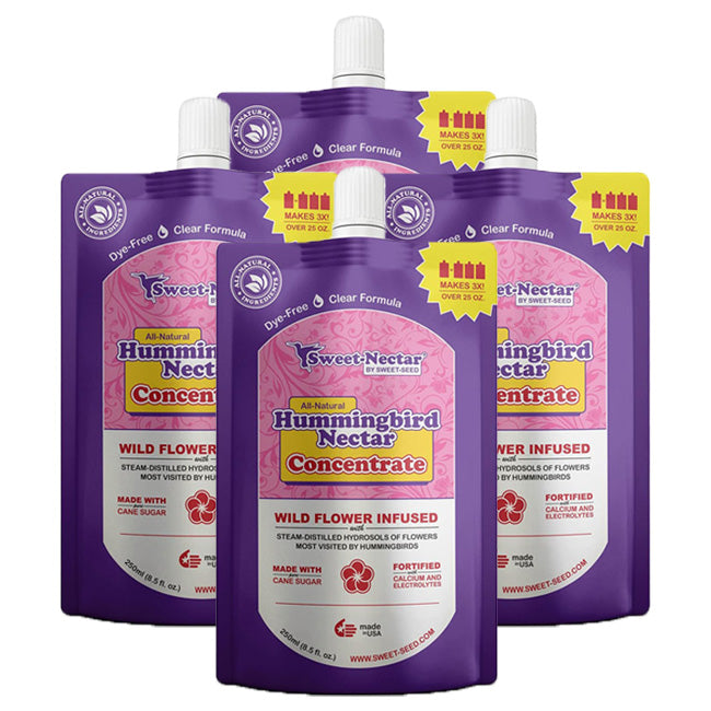 Sweet-Nectar Hummingbird Nectar, Conc., 4 Small EcoPouches