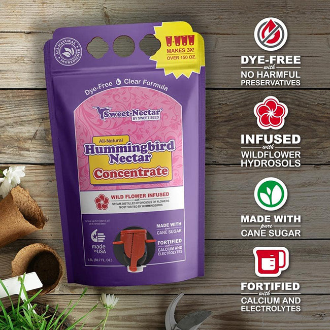 Sweet-Nectar Hummingbird Nectar, Conc., 2 Eco Pouches