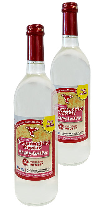 Sweet-Nectar Clear Hummingbird Nectar, RTU, 750 mLs, 2 Pack