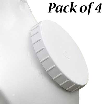 Troyer's Heavy-Duty SuperGourd Replacement Caps, 4 Pack