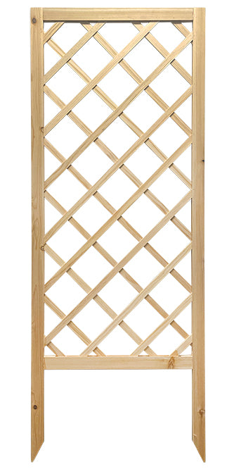 Terra Verde Framed Lattice Trellises, Tan, 72"H, Pack of 2