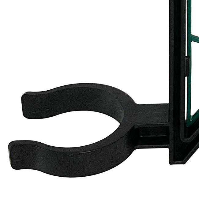 ENoVate Hangs EZ Fence Post Easy Clamp-On Bracket, Ivy, 16"L