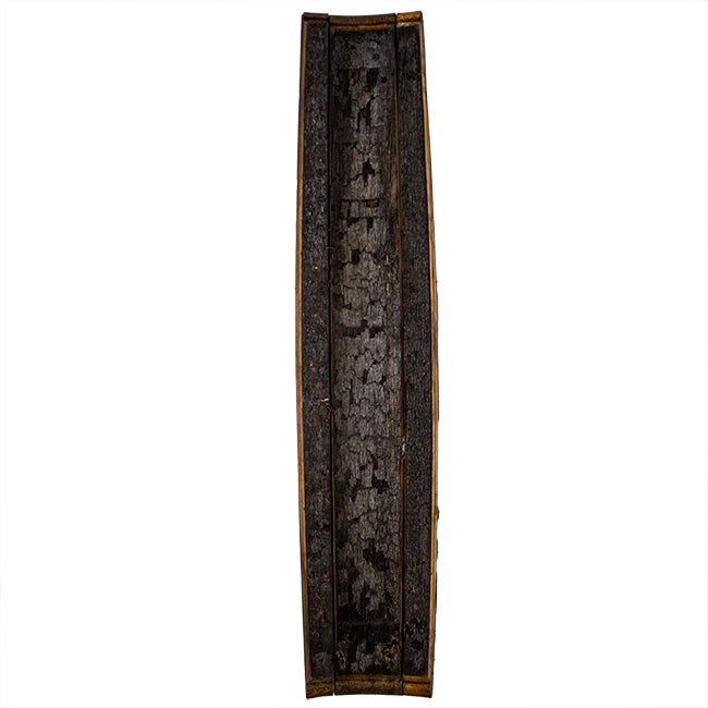 Amish-Made Welcome & Go Away Whiskey Barrel Porch Signs