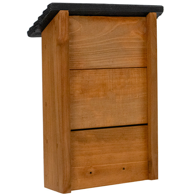 Woodlink Wooden Bat Shelters with Black Roofs, Pack of 2